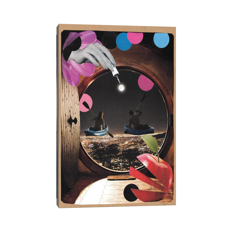 Escape The City by Kiki C Landon - Wrapped Canvas Print, 30.48 cm H x 45.72 cm W