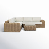 Admiral 4 - Person Patio Conversation Sets with Cushions