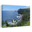 Vue sur la mer et le littoral, Pololu, Hawaï, États-Unis, plage contemporaine, art mural-251588528
