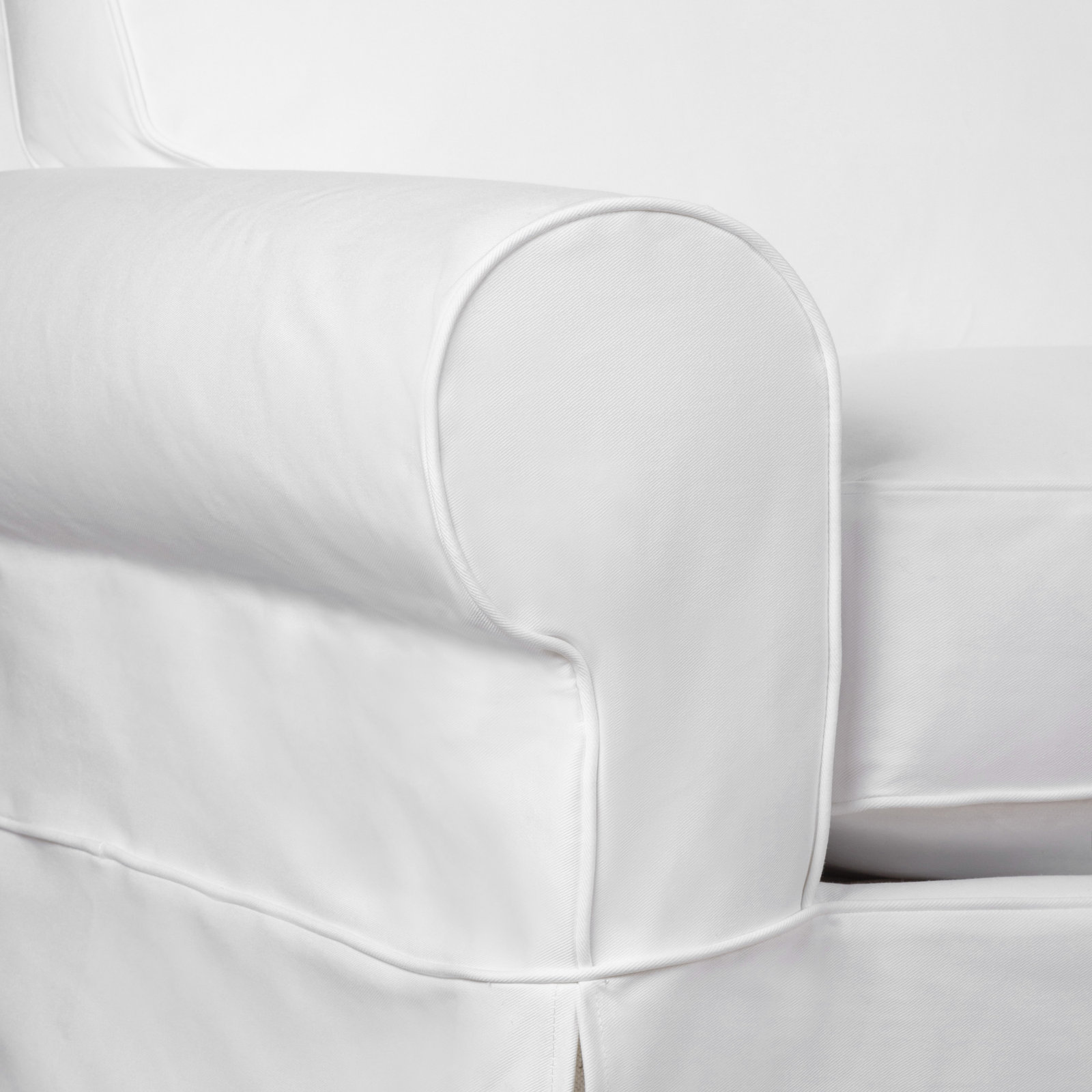 Porter 84'' Slipcovered Sofa, Classic Bleach White Twill