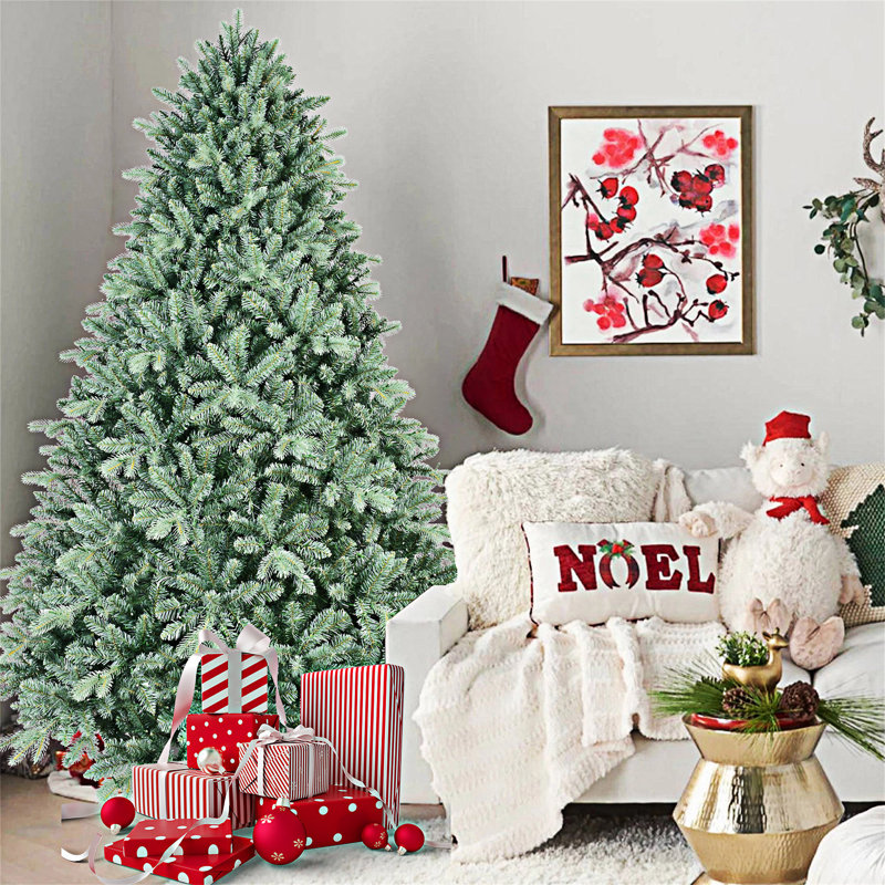 Tint Christmas Tree With Metal Stand, 9', Non pré-éclairé
