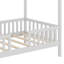 Lit simple en bois avec clôture-1973507815