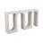 Canning 55" Wood Console Table with Cement Texture