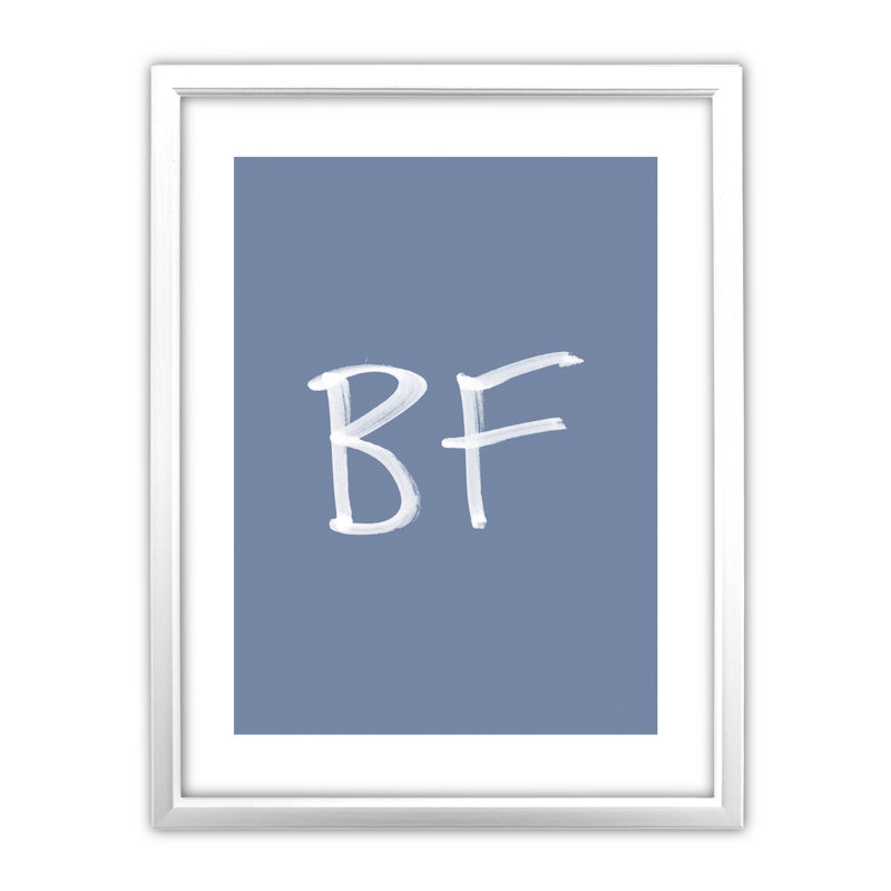 Single Picture Frame Print, White