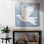 Toile tendue blanche I-Premium Gallery - prête à accrocher