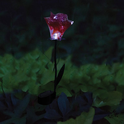 Piquet de jardin Lunalite Rose