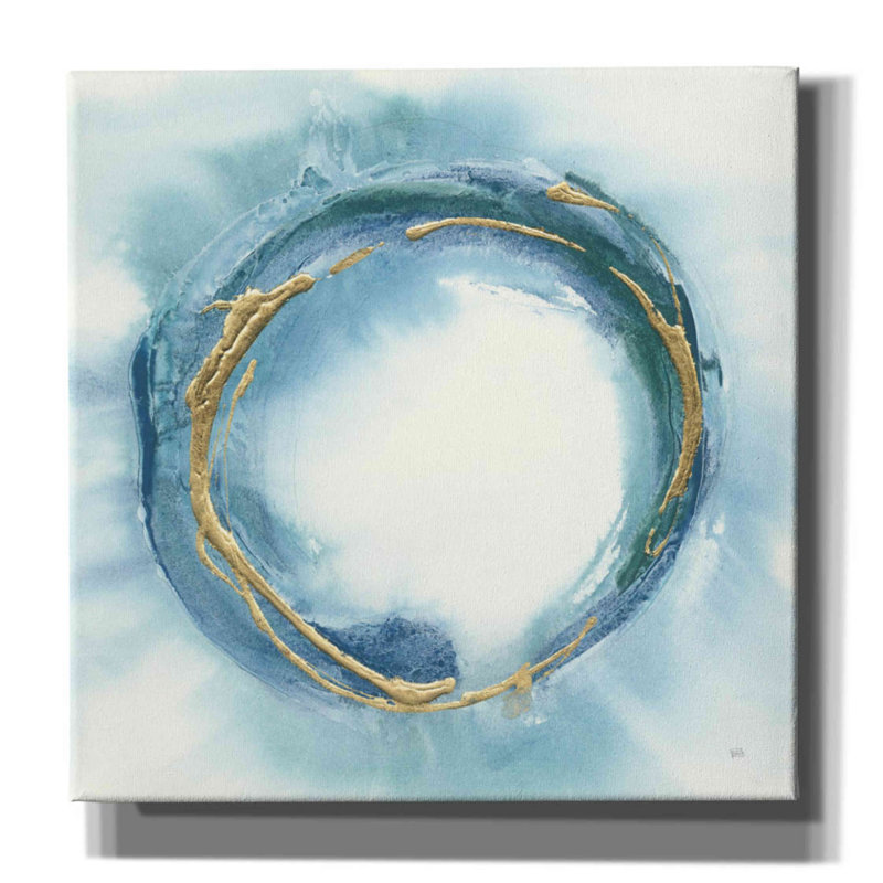 «Buddha Enso» par Chris Paschke, estampe numérique sur toile, H 37 po x l 37 po x P 1,5 po