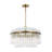 Lustre tambour unique à 12 lumières Colburn par Chapman & Myers-49640893
