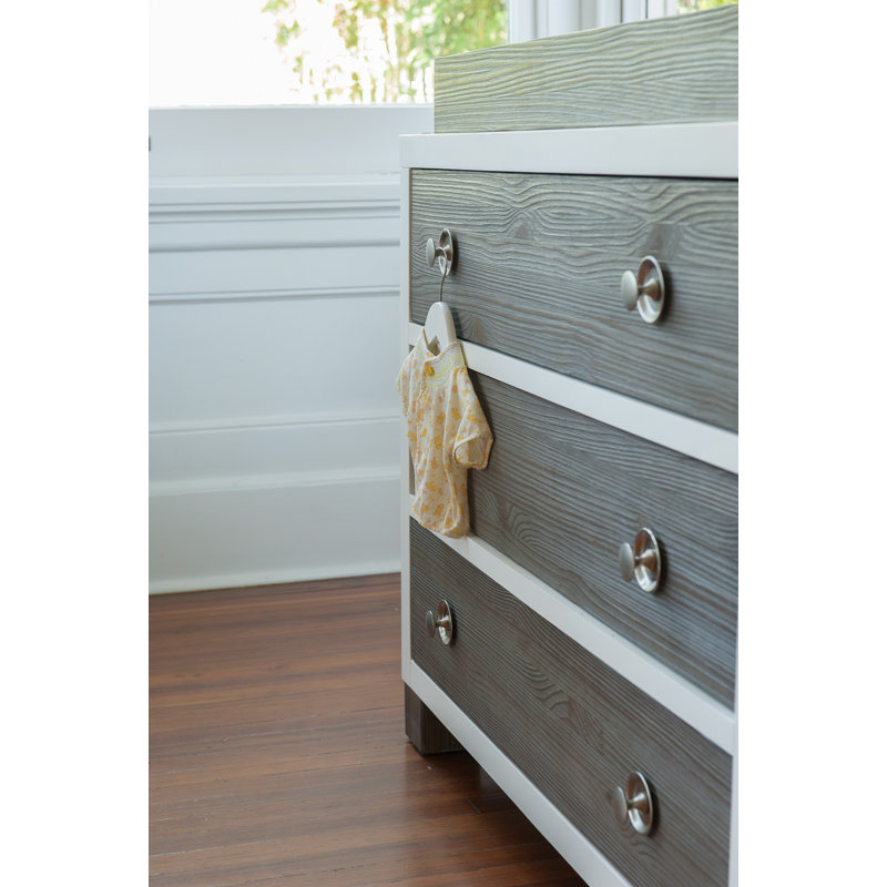Milk Street Harper 3 Drawer Dresser (Mud/Snow)