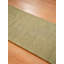 Tapis Alithea tissés à plat en laine Kilim écologique - 76 x 305 cm, tapis de couloir, motif uni, tapis à poils courts faits main pour salon et chambre.-24418957-126643383