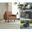 Ensemble de 2 chaises d'appoint à accoudoirs carrés et canapé Bridgeview-272885832