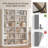 72" H x 47.2" W Wood Double 6-Tier Bookcase(set of 2)-1149069057