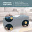 Sema 42" Wide Tufted Upholstered Bench Storage Ottoman-92499281