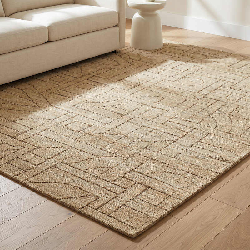 Ann-Sophie Wool Geometric Indoor Rug, Rectangle 8' x 10'