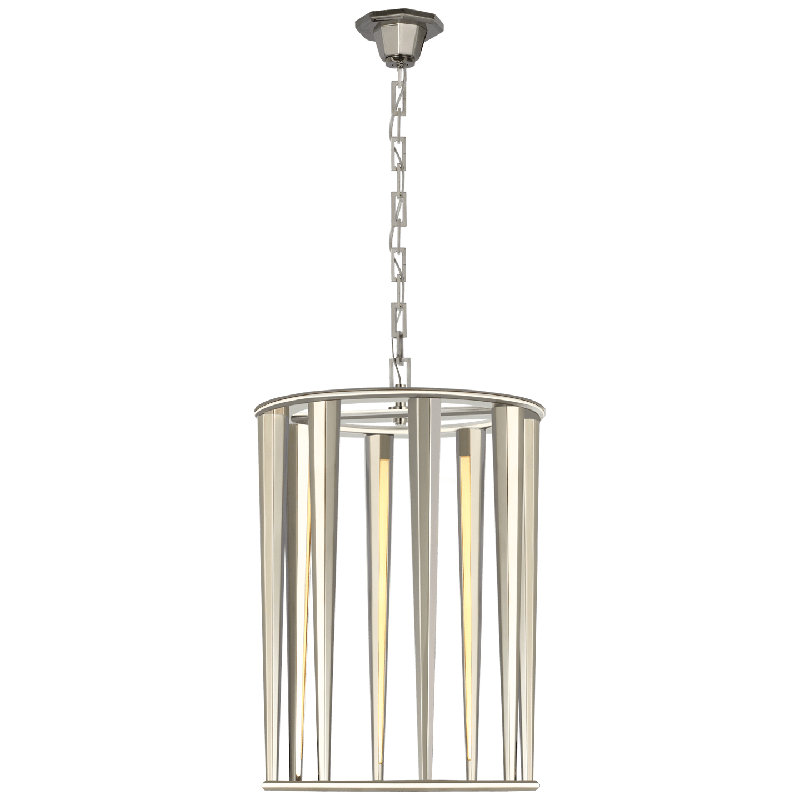 Thomas O'Brien Galahad Medium Lantern, Polished Nickel