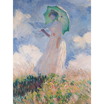 " Woman With Parasol " by Claude Monet