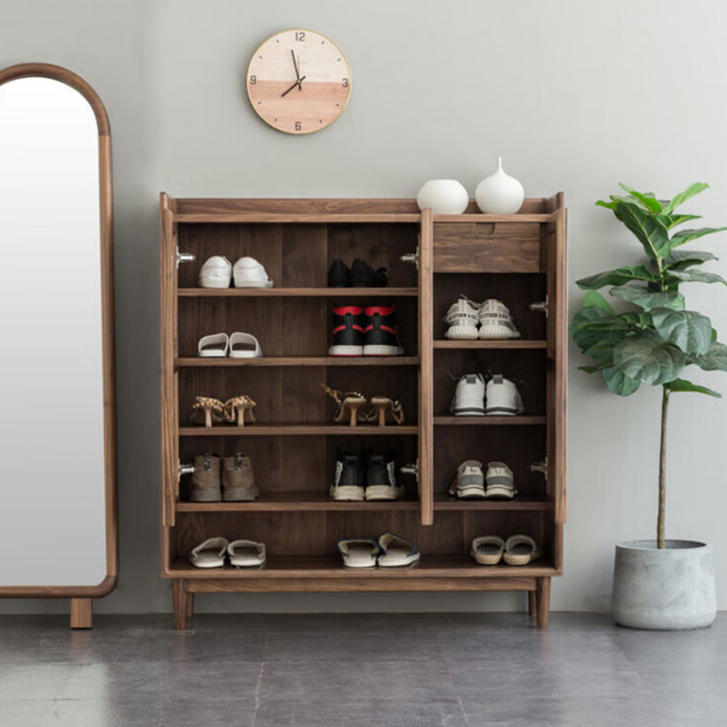 American style modern storage shoe cabinet