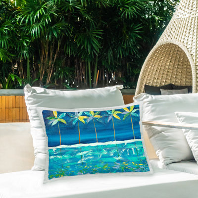 Reversible Throw Pillow