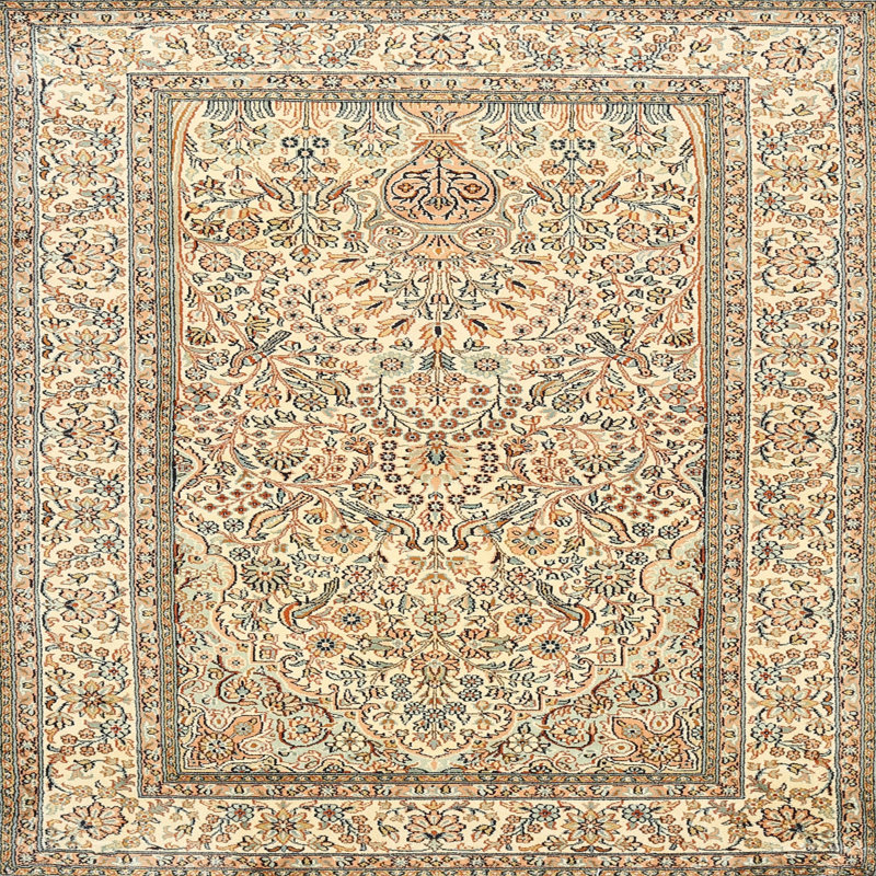 Actin Oriental Indoor Rug, Square 7'