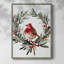«Christmas Holiday Art», impression encadrée - Bois massif XMA171711-1868809557