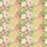 Regence Redux Floral Grass Cloth Metallic Wallpaper Roll