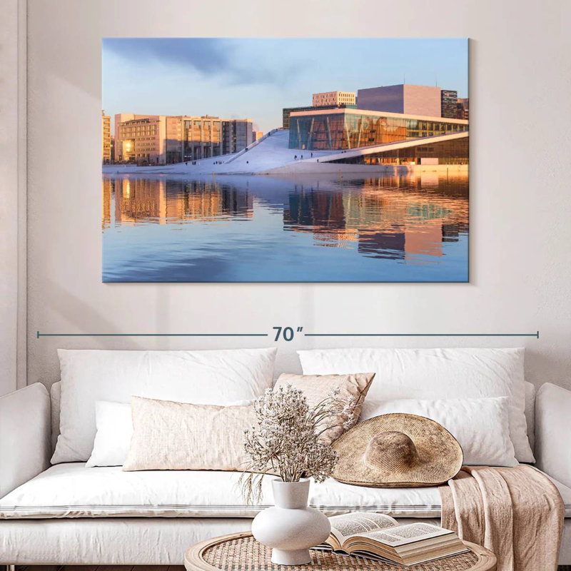 Lilie Oslo Opera House, 34" H x 51" W