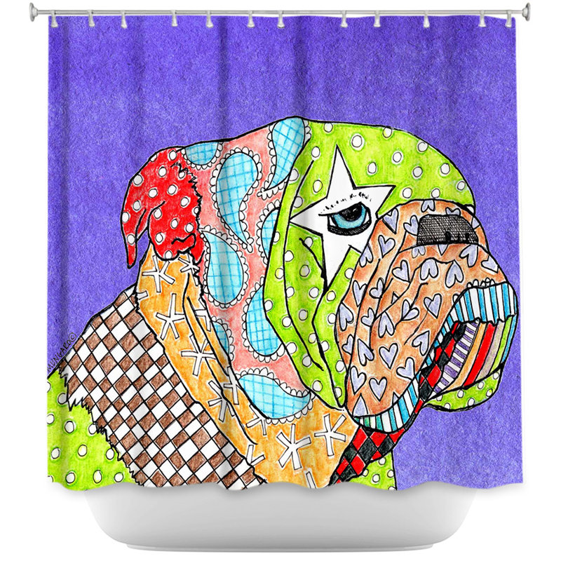 Shower Curtain, Blue
