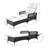 Baziliu Outdoor Wicker Chaise Lounge , Cushion Included