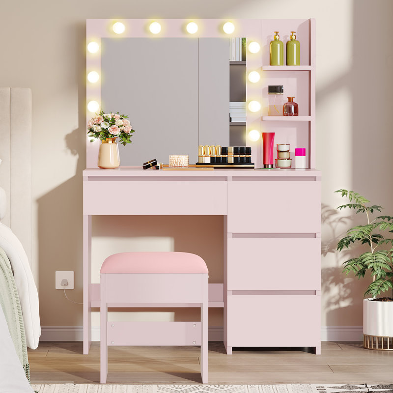 Dressing Table with Mirror