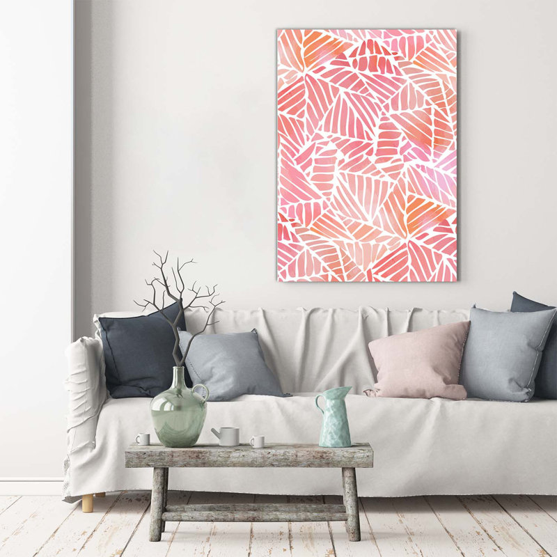 Abstract Pattern - Wrapped Canvas Print