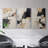 Abstract Series CLXX -Set Of 3 Gallery Wrapped Canvas -Ready to Hang-107312163