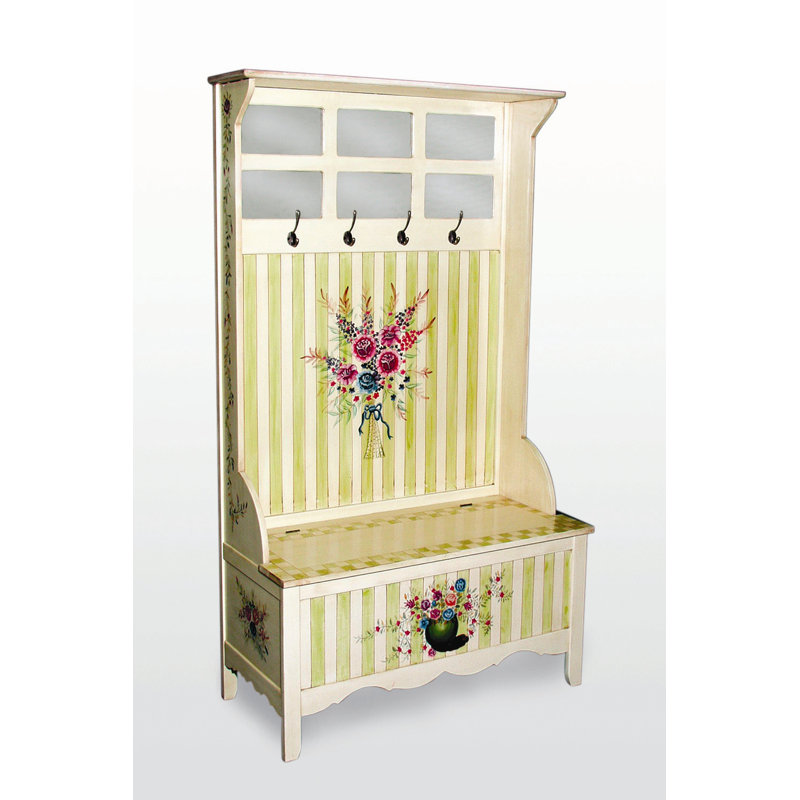 Hall Hall Tree 40.5'' Wide with Bench