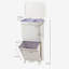 Rosemarie Plastic Manual Lift Kitchen Trash Can - 38L