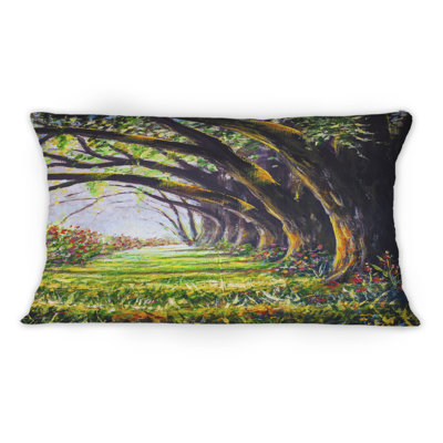 Floral Throw Pillow