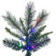 Vickerman Brighton Pine Artificial Christmas Tree Lighted Artificial Pine Christmas Tree-1201463207-1201463206