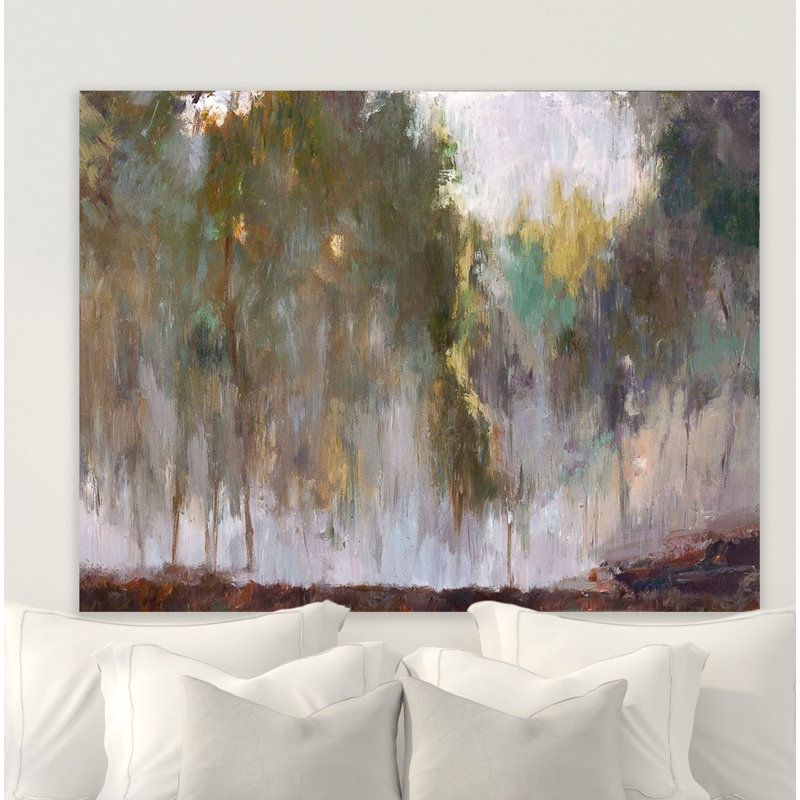 Mist In The Forest Nala Print by John Beard, 40" H x 60" W x 1.5" D, Wrapped Canvas