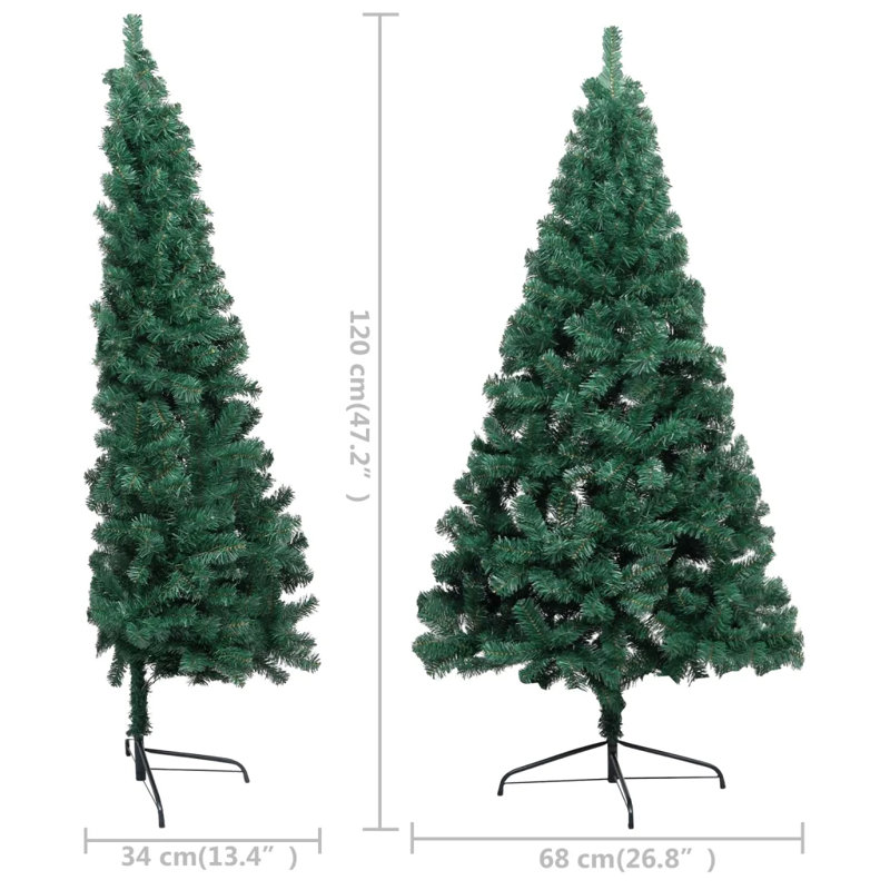 Artificial Christmas Tree with LEDs&Ball Set, 3.94ft H