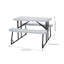 Rectangular 3 - Piece 4 - Person Outdoor Table Set