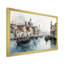 "Blue Canal Urban Venice Charcoal", reproduction sur toile-1250227981-1250227984