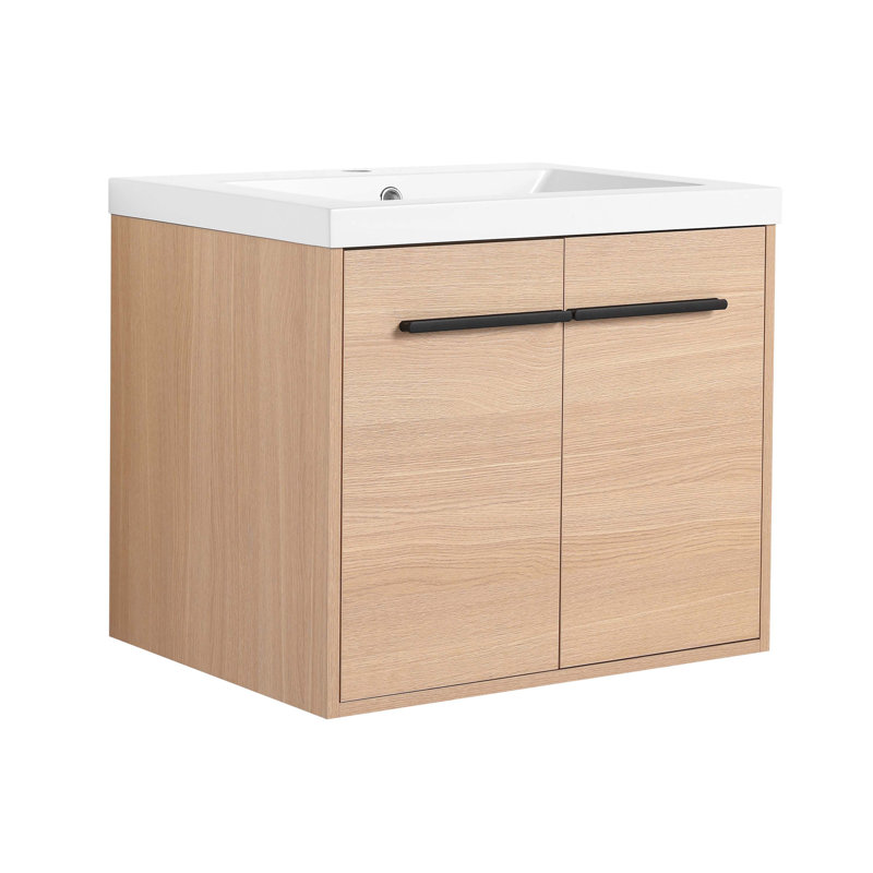 Ensemble de meuble-lavabo en résine Oak
