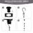 8.5 Feet Metal Rain Chain for Gutters, Bell-Shaped Rain Chain