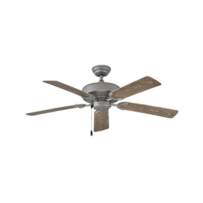 52" Indoor/Outdoor Ceiling Fan with Pull Chain Operation