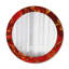 Huldar Glass Flat Wall Mirror