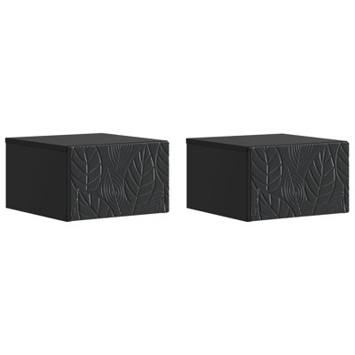 34.5cm W Composite Bedside Table