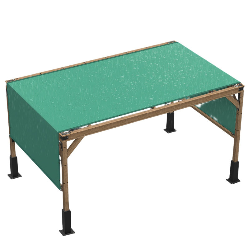 Housse de protection pour auvent Royal Shade, Turquoise, L 252 po x P 108 po