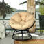 Fauteuil Papasan d'extérieur pivotant à 360 degrés-490327888