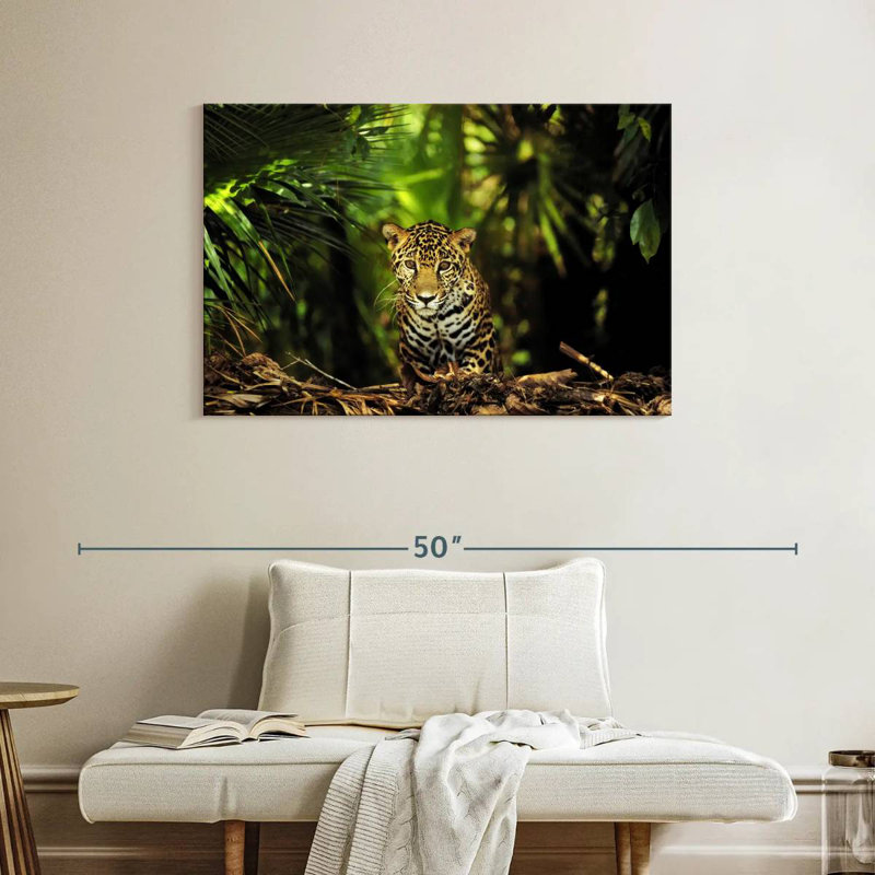 Brampt Belize Jungle Jaguar, 26" H x 39" W