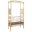 205cm H x 115cm W Bamboo Arched