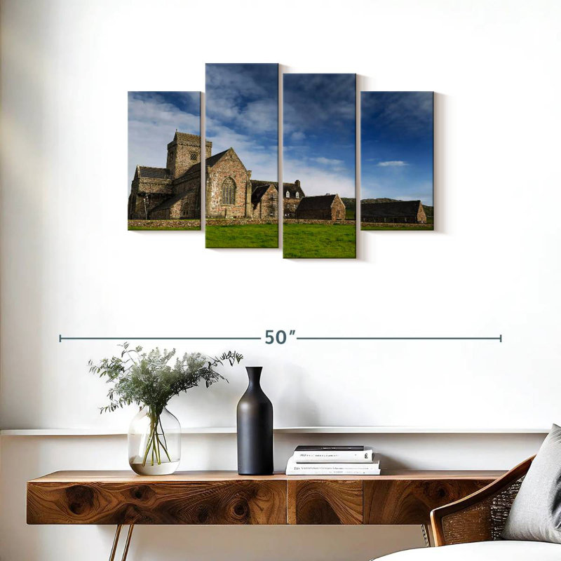 Abbaye et monastère Adella Iona, H 22 po x l 36 po