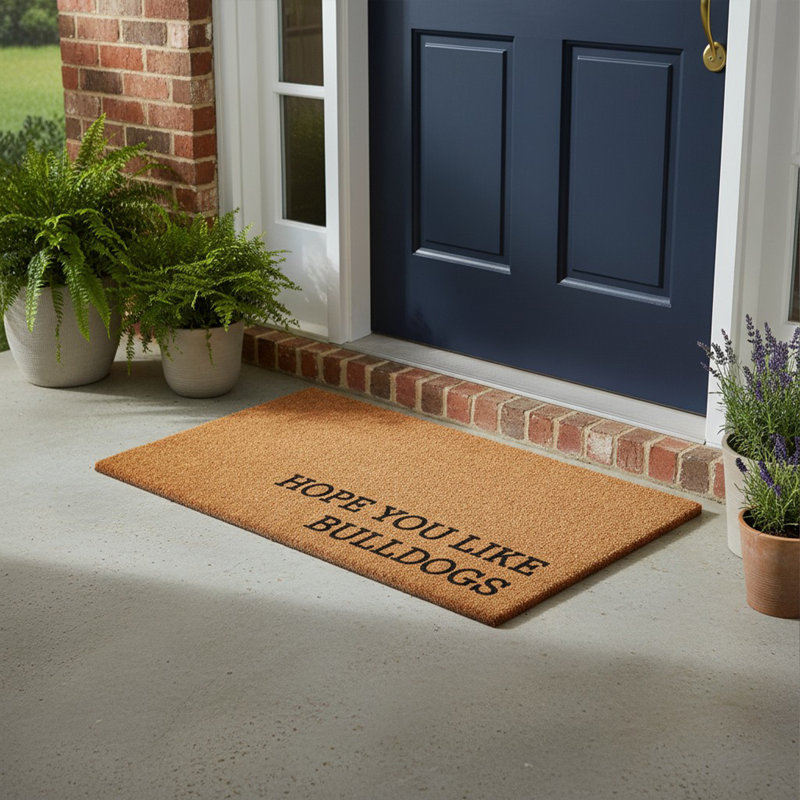 Hope You Like Dobermans Doormat, 17"x29", 17" x 29", Bull Dogs